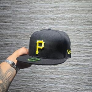 Gorra New Era – Pittsburgh Piratas  (Negro & Amarillo)