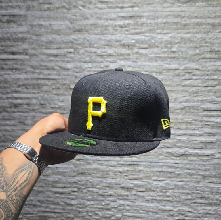 Gorra New Era – Pittsburgh Piratas  (Negro & Amarillo)
