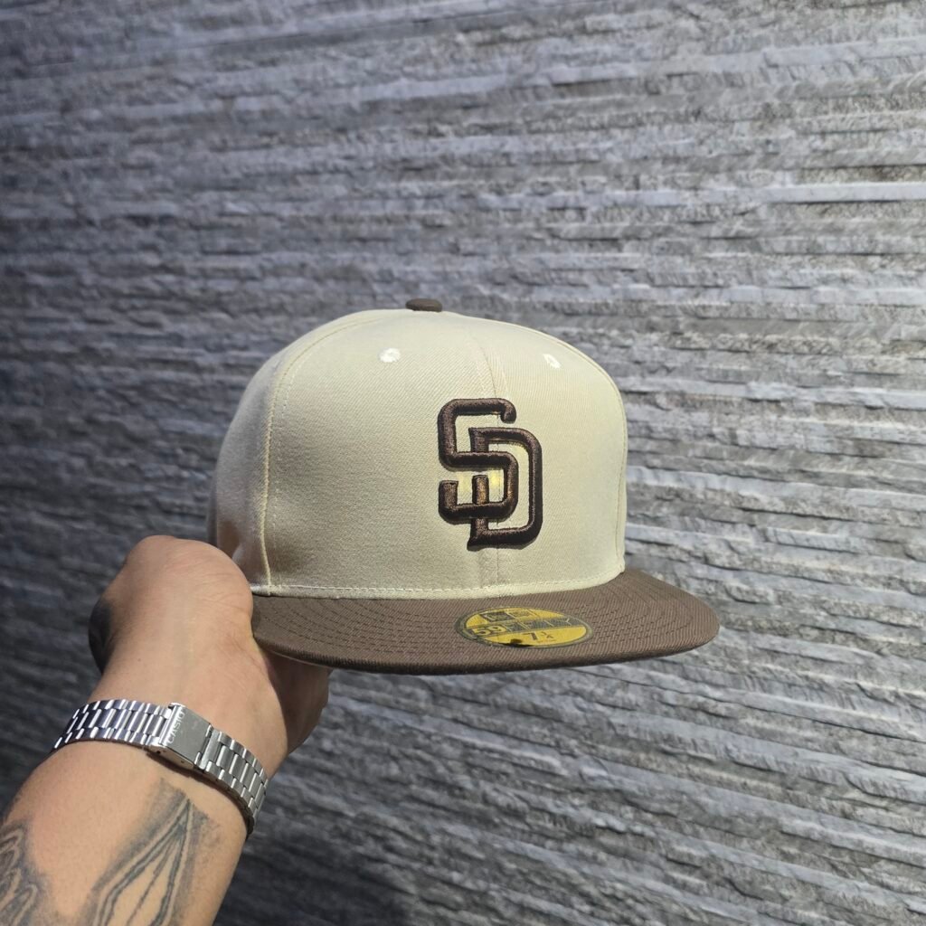 Gorra New Era – San Diego Padres  (Beige & Cafe)