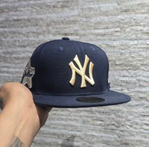 Gorra New Era –  Nueva York Yankees  (Azul Marino & Dorado)