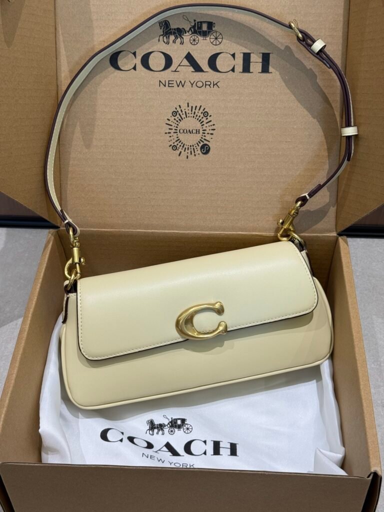 Bolsa Coach – Jet Shoulder (Beige)