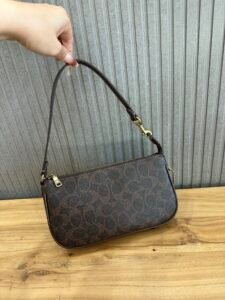 Bolsa Coach –   Coach Plaza Bag (Cafe oscuro)