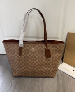 Bolsa Coach – City Tote (Cafe oscuro)