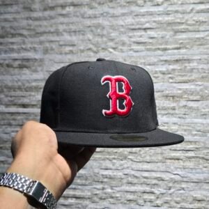 Gorra New Era – Boston Red Sox (Negro & Rojo)