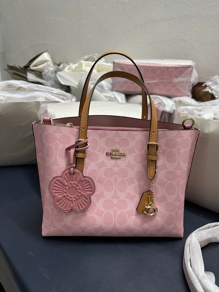 Bolsa Coach –   Mollie Tote 25 (Rosa)